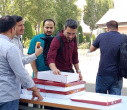 برپایی ایستگاه‌صلواتی به مناسبت میلاد باسعادت پیامبر گرامی اسلام و حضرت امام جعفر صادق (ع)