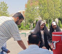 برپایی ایستگاه‌صلواتی به مناسبت میلاد باسعادت پیامبر گرامی اسلام و حضرت امام جعفر صادق (ع)