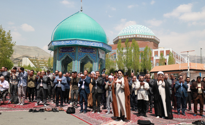 تجمع دانشگاهیان دانشگاه علامه‌طباطبائی در حمایت از پاسخ سپاه به صهیونیست‌ها